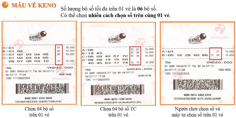 Chọn số theo quy định và quay thưởng
