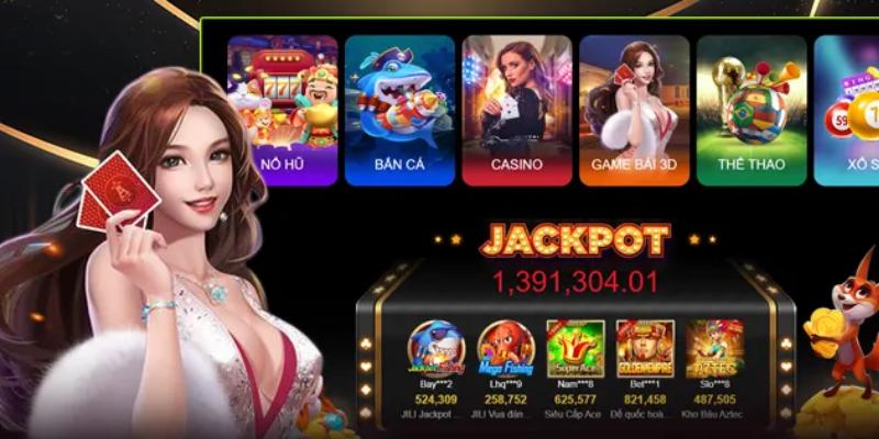 Kho tàng game đa dạng, tỷ lệ thưởng hấp dẫn tại Sumvip